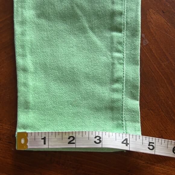 True Freedom Juniors Size 1 Green Stretch Denim Skinny Jeans NWT - Picture 9 of 9